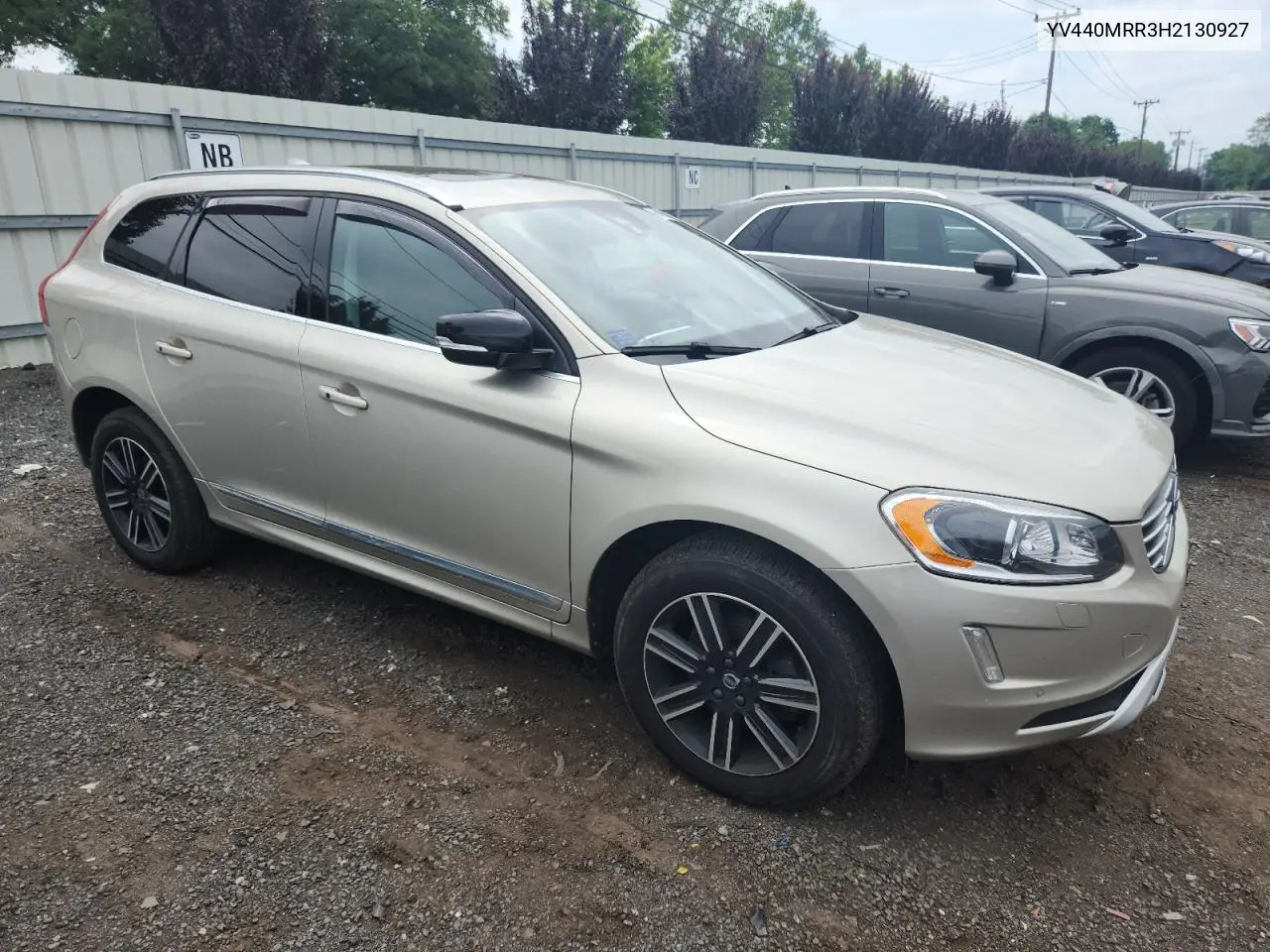 2017 Volvo Xc60 T5 Dynamic VIN: YV440MRR3H2130927 Lot: 64567905
