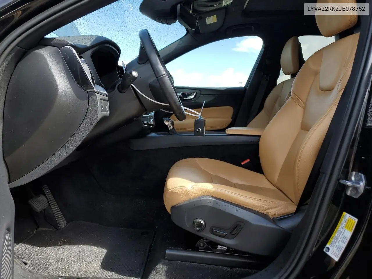 2018 Volvo Xc60 T6 VIN: LYVA22RK2JB078752 Lot: 56593385