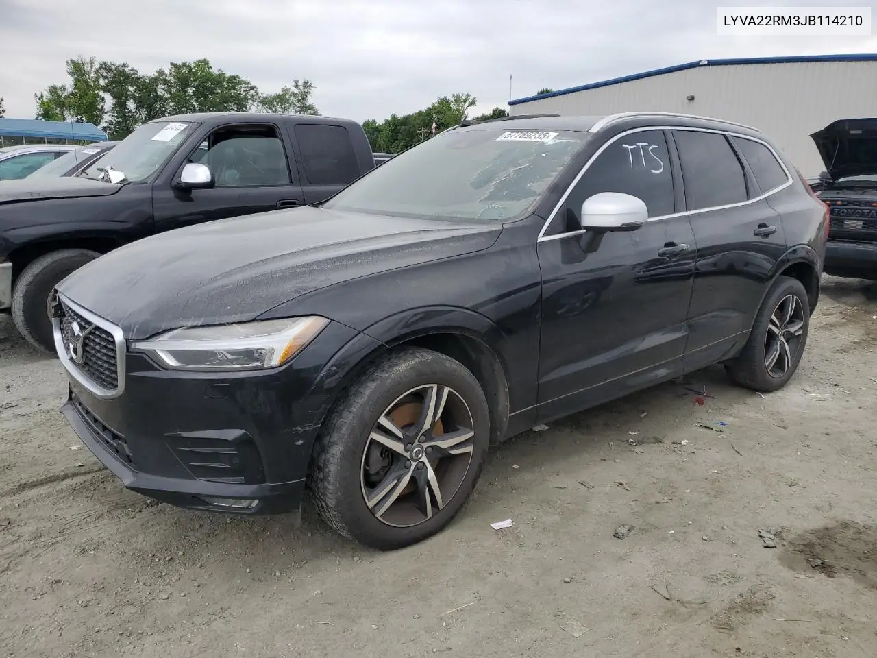 2018 Volvo Xc60 T6 R-Design VIN: LYVA22RM3JB114210 Lot: 57789235