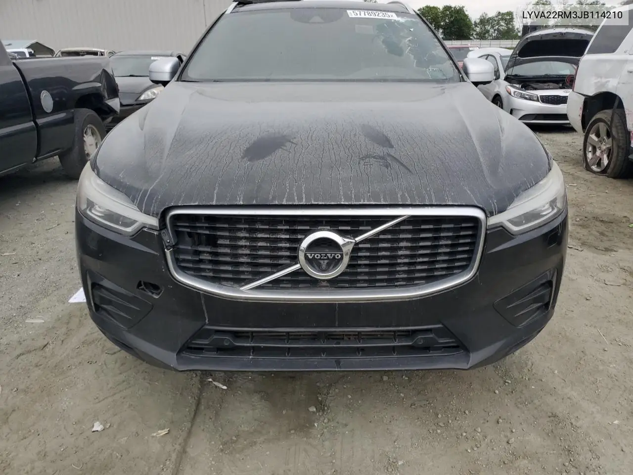 2018 Volvo Xc60 T6 R-Design VIN: LYVA22RM3JB114210 Lot: 57789235