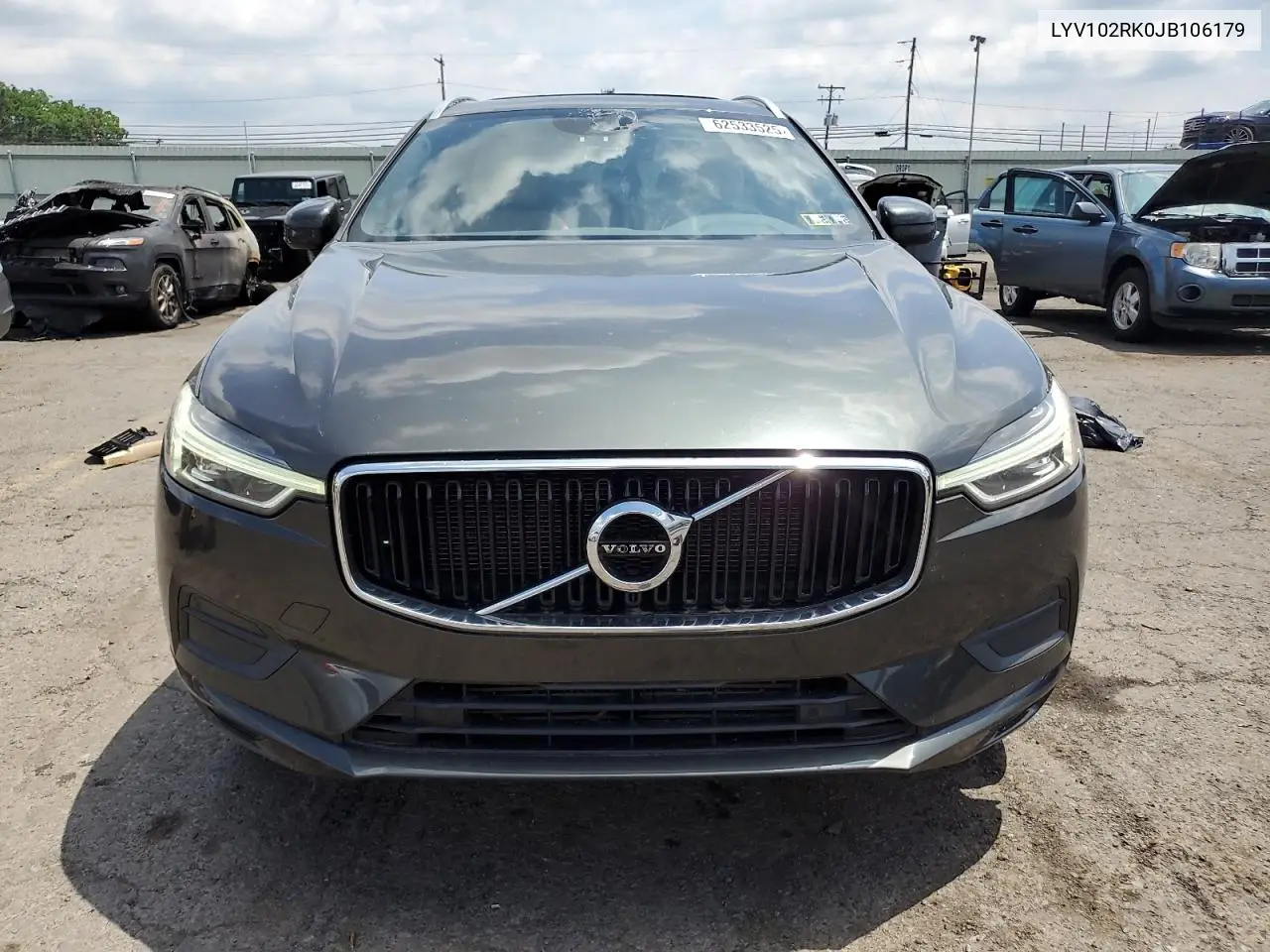 2018 Volvo Xc60 T5 VIN: LYV102RK0JB106179 Lot: 62533525