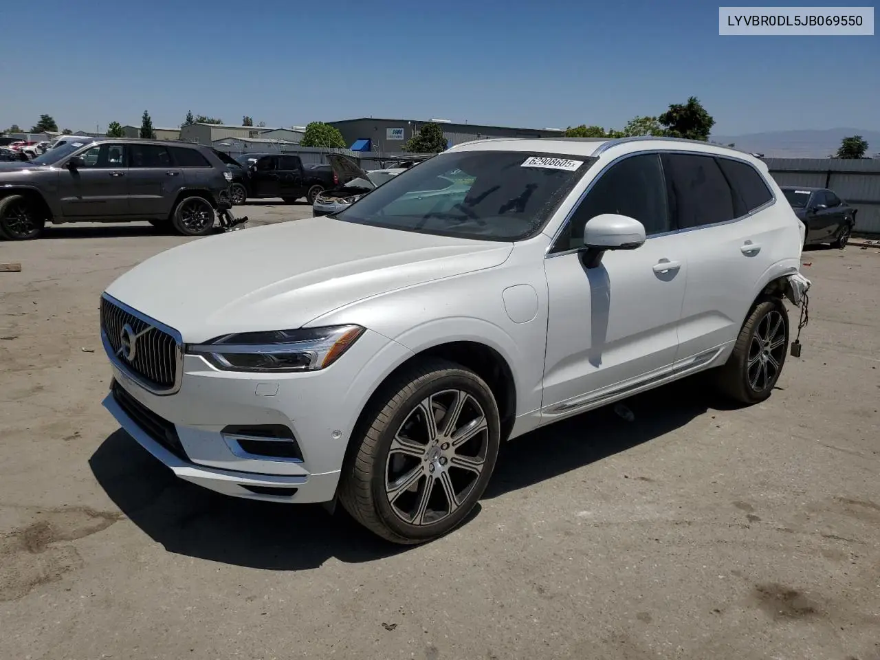 2018 Volvo Xc60 T8 Inscription VIN: LYVBR0DL5JB069550 Lot: 62908605