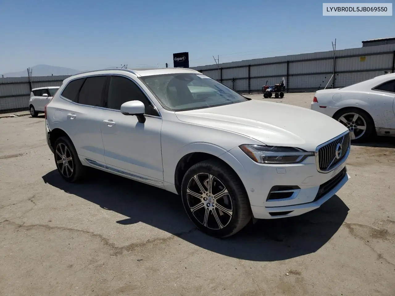 2018 Volvo Xc60 T8 Inscription VIN: LYVBR0DL5JB069550 Lot: 62908605