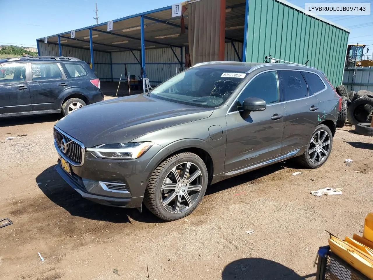 2018 Volvo Xc60 T8 Inscription VIN: LYVBR0DL0JB097143 Lot: 63622865