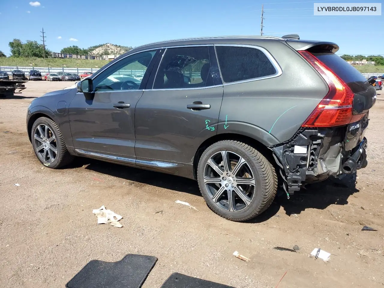 2018 Volvo Xc60 T8 Inscription VIN: LYVBR0DL0JB097143 Lot: 63622865