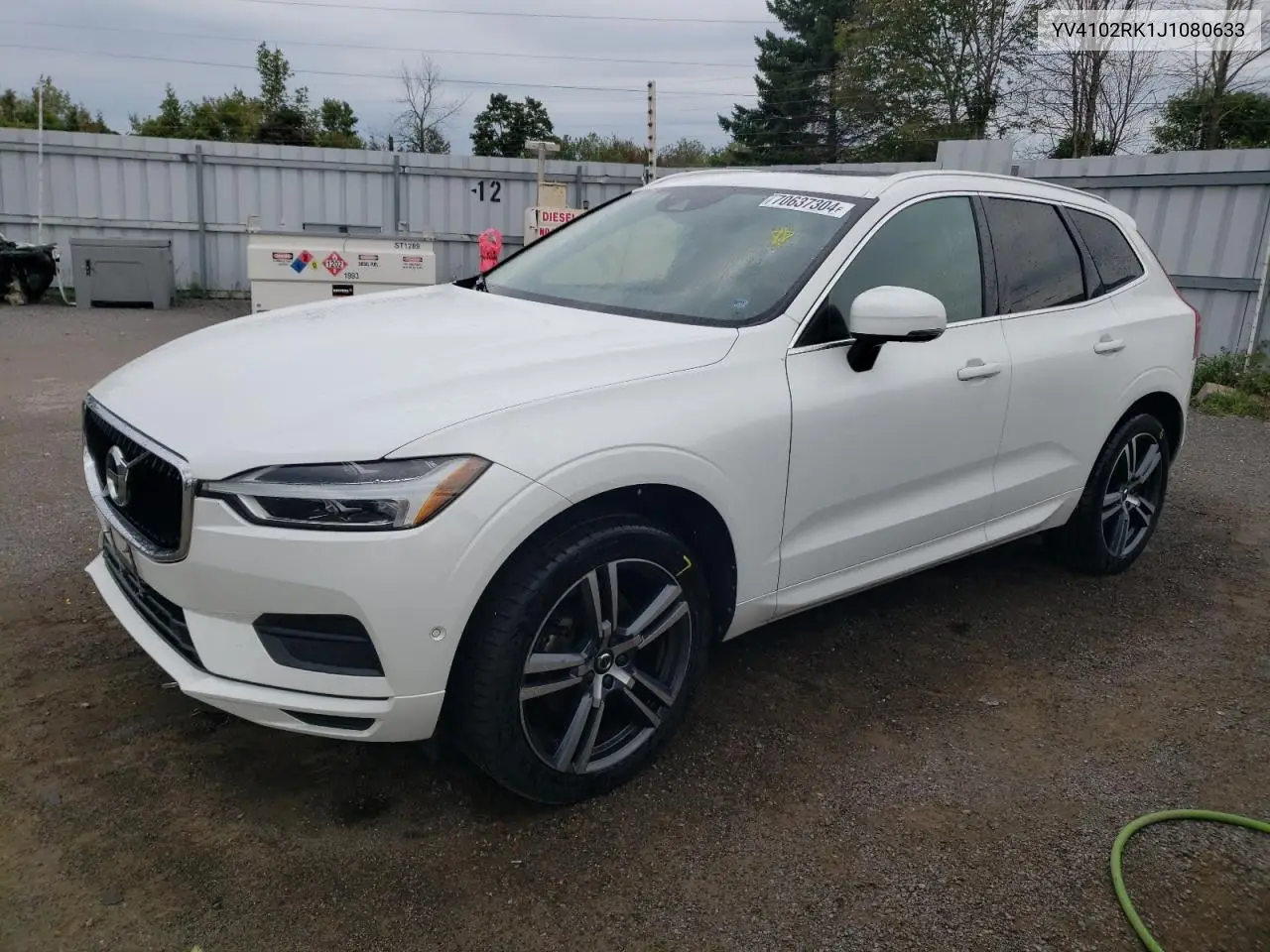 2018 Volvo Xc60 T5 Momentum VIN: YV4102RK1J1080633 Lot: 70637304