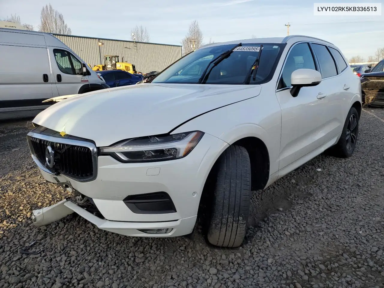 2019 Volvo Xc60 T5 VIN: LYV102RK5KB336513 Lot: 44835095