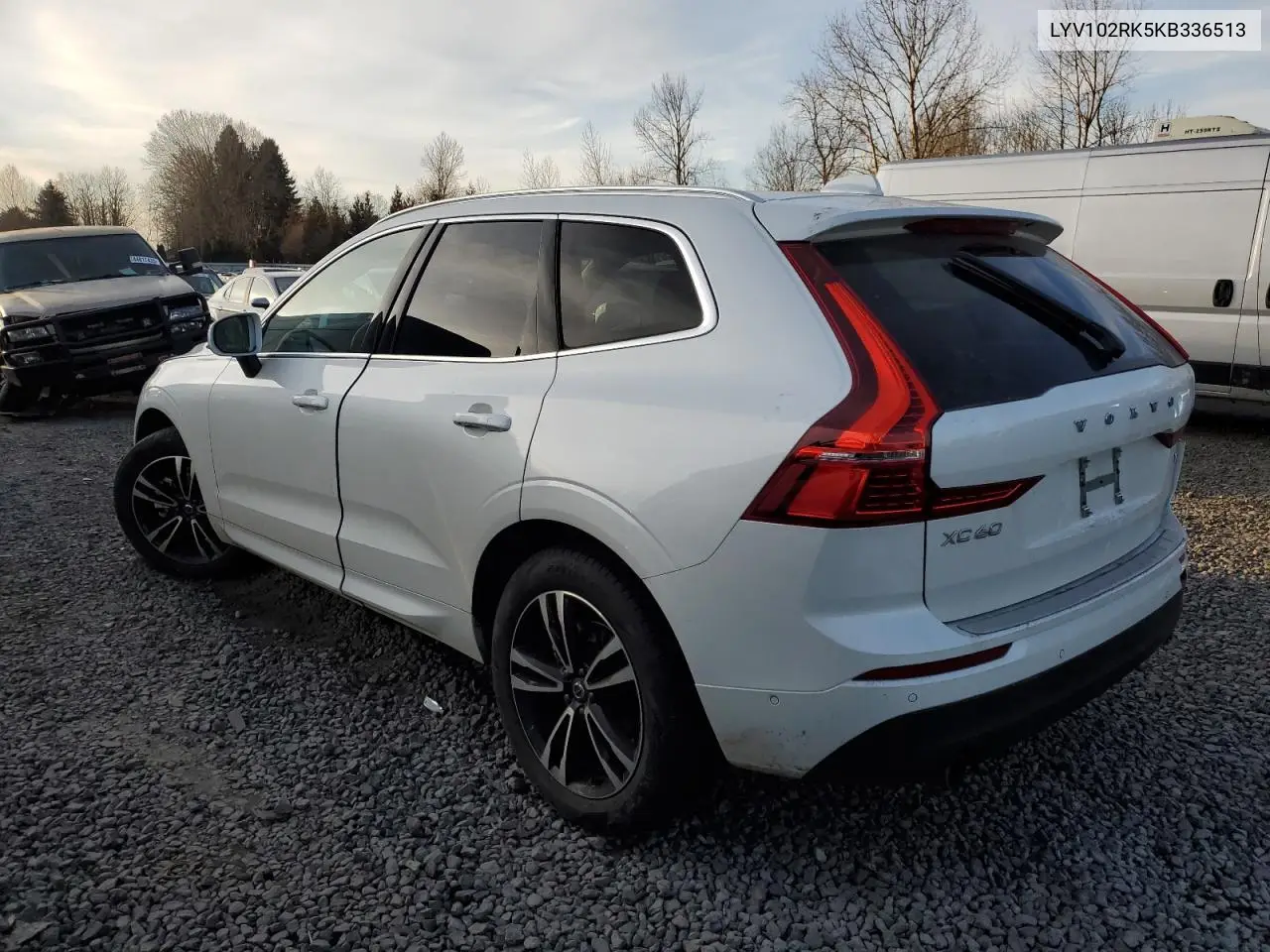 2019 Volvo Xc60 T5 VIN: LYV102RK5KB336513 Lot: 44835095