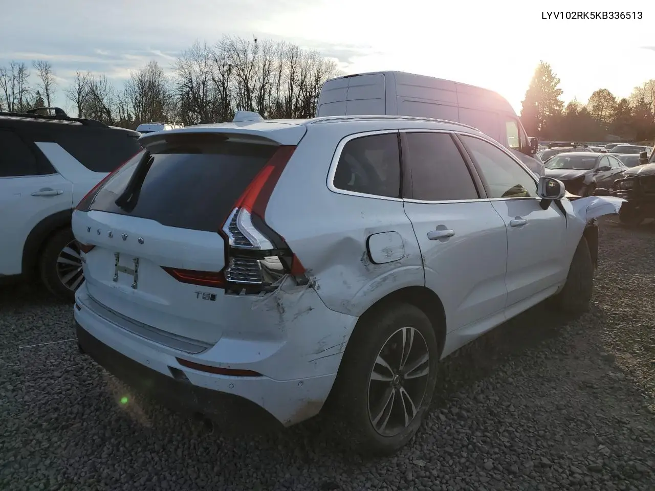 2019 Volvo Xc60 T5 VIN: LYV102RK5KB336513 Lot: 44835095
