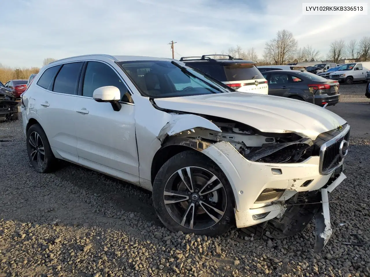 2019 Volvo Xc60 T5 VIN: LYV102RK5KB336513 Lot: 44835095