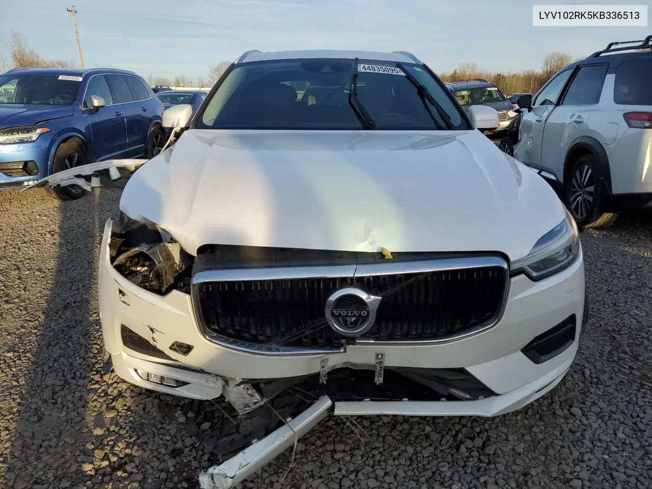 2019 Volvo Xc60 T5 VIN: LYV102RK5KB336513 Lot: 44835095