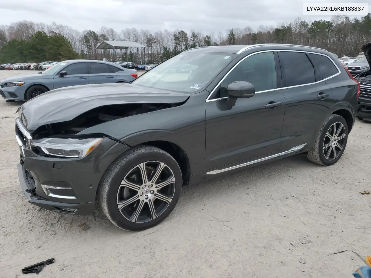 2019 Volvo Xc60 T6 Inscription VIN: LYVA22RL6KB183837 Lot: 47942005