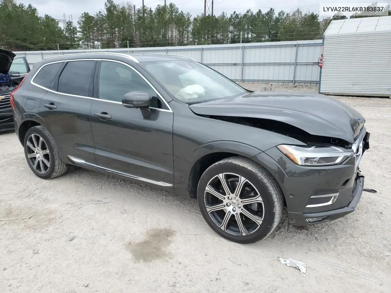 2019 Volvo Xc60 T6 Inscription VIN: LYVA22RL6KB183837 Lot: 47942005