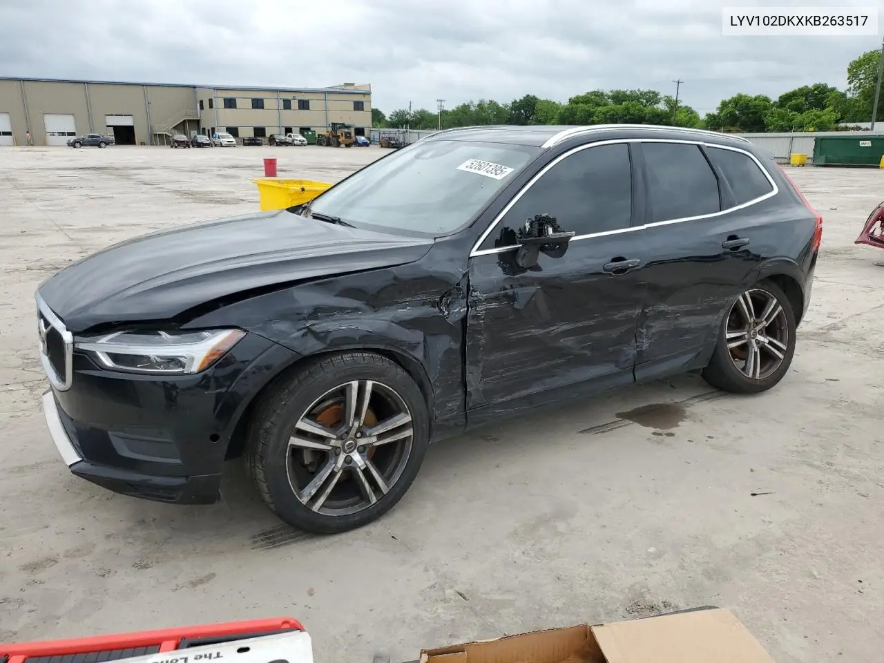 2019 Volvo Xc60 T5 Momentum VIN: LYV102DKXKB263517 Lot: 52601395