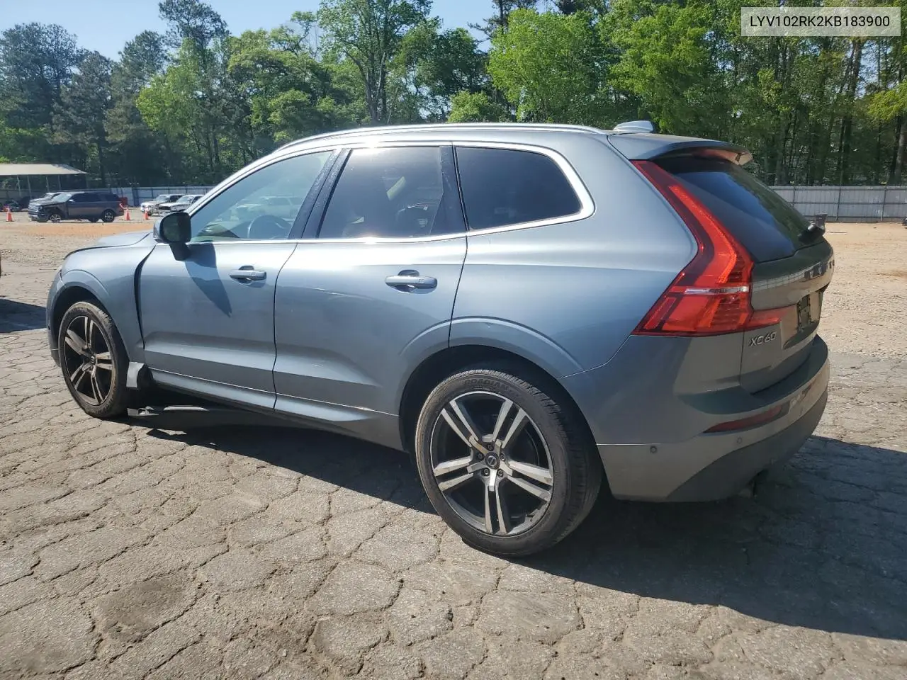 2019 Volvo Xc60 T5 VIN: LYV102RK2KB183900 Lot: 52810745