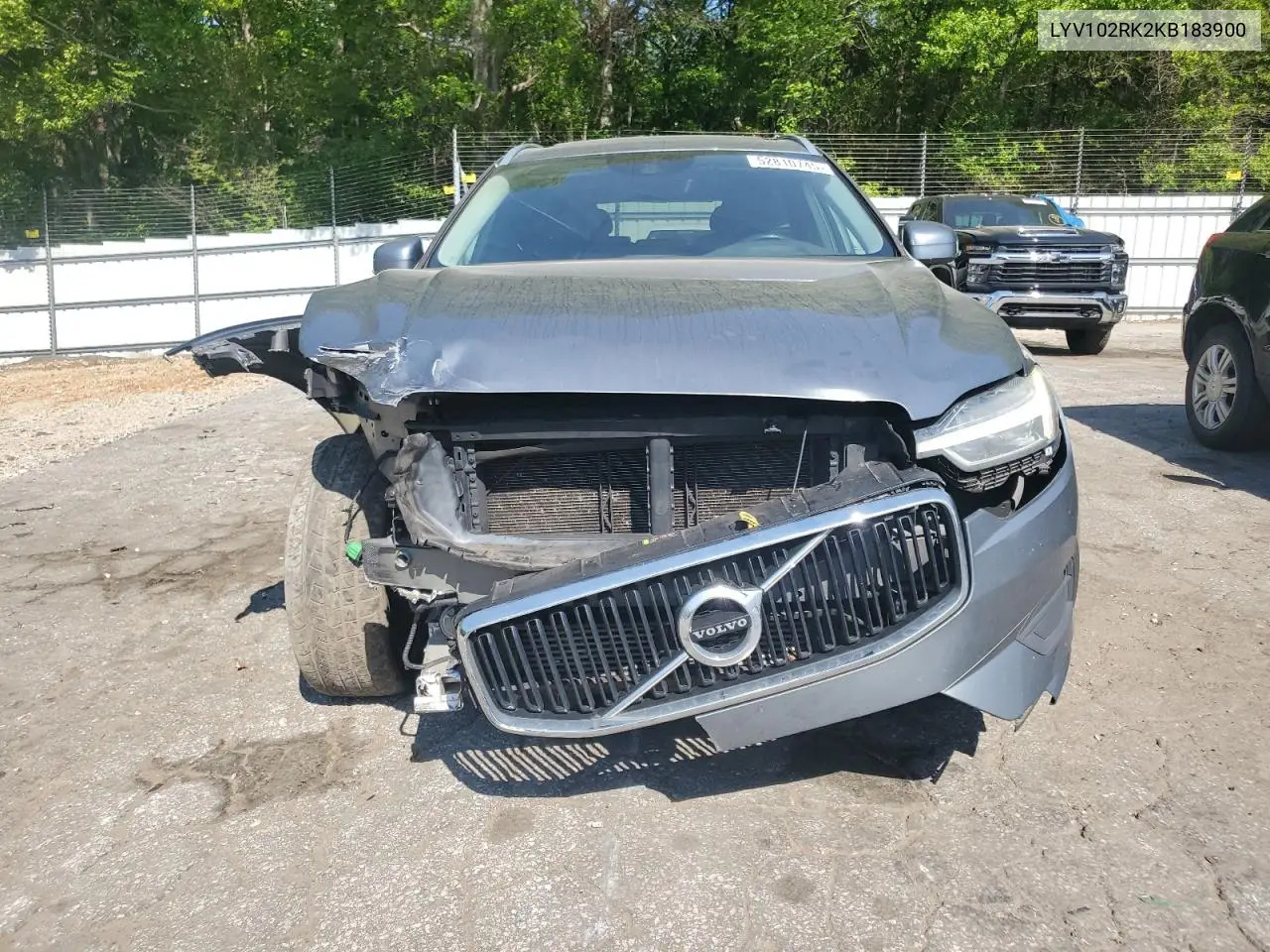 2019 Volvo Xc60 T5 VIN: LYV102RK2KB183900 Lot: 52810745