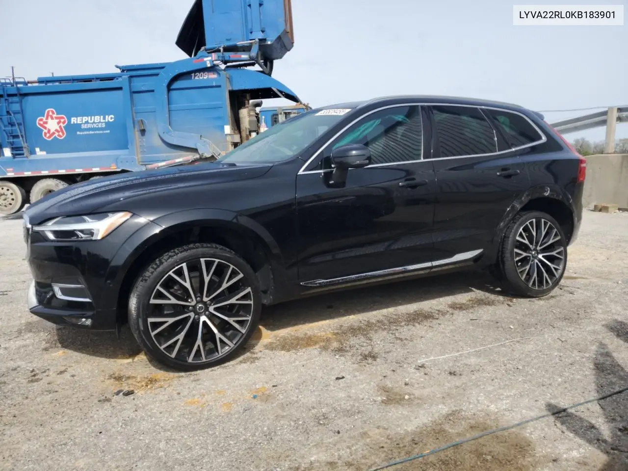 2019 Volvo Xc60 T6 Inscription VIN: LYVA22RL0KB183901 Lot: 53528455