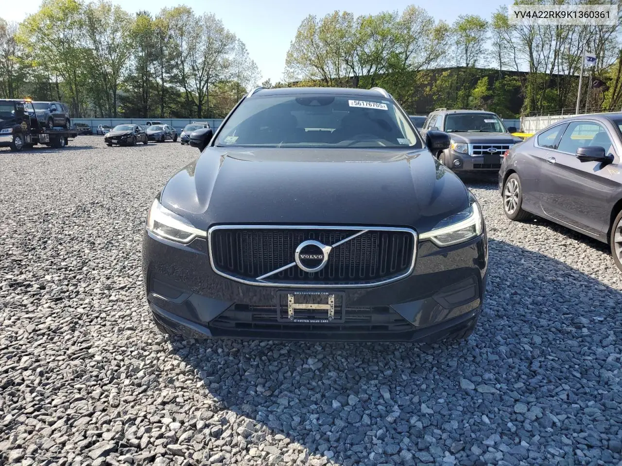 2019 Volvo Xc60 T6 VIN: YV4A22RK9K1360361 Lot: 56176705