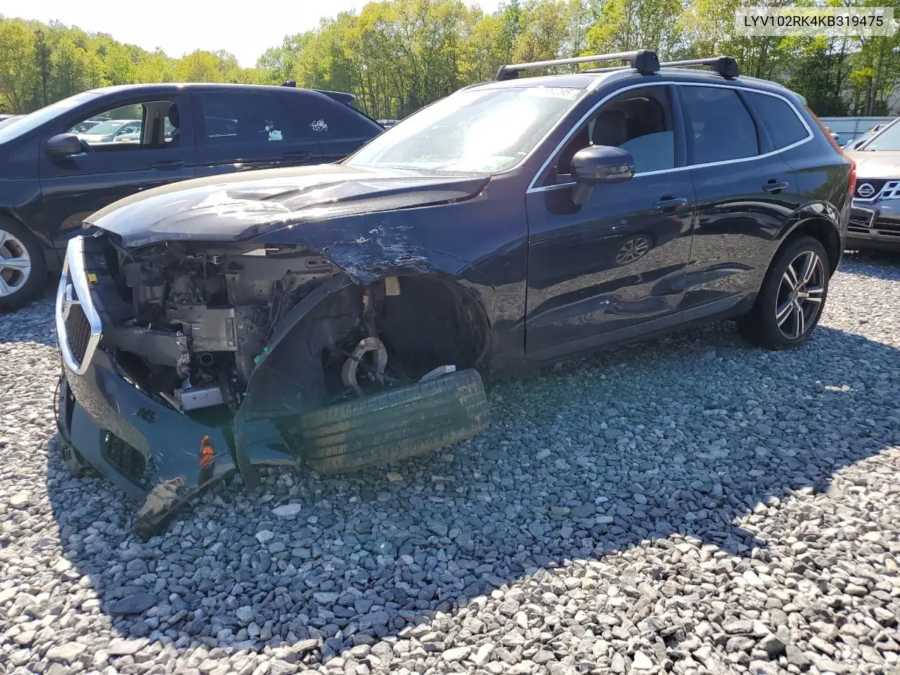 2019 Volvo Xc60 T5 VIN: LYV102RK4KB319475 Lot: 56899395