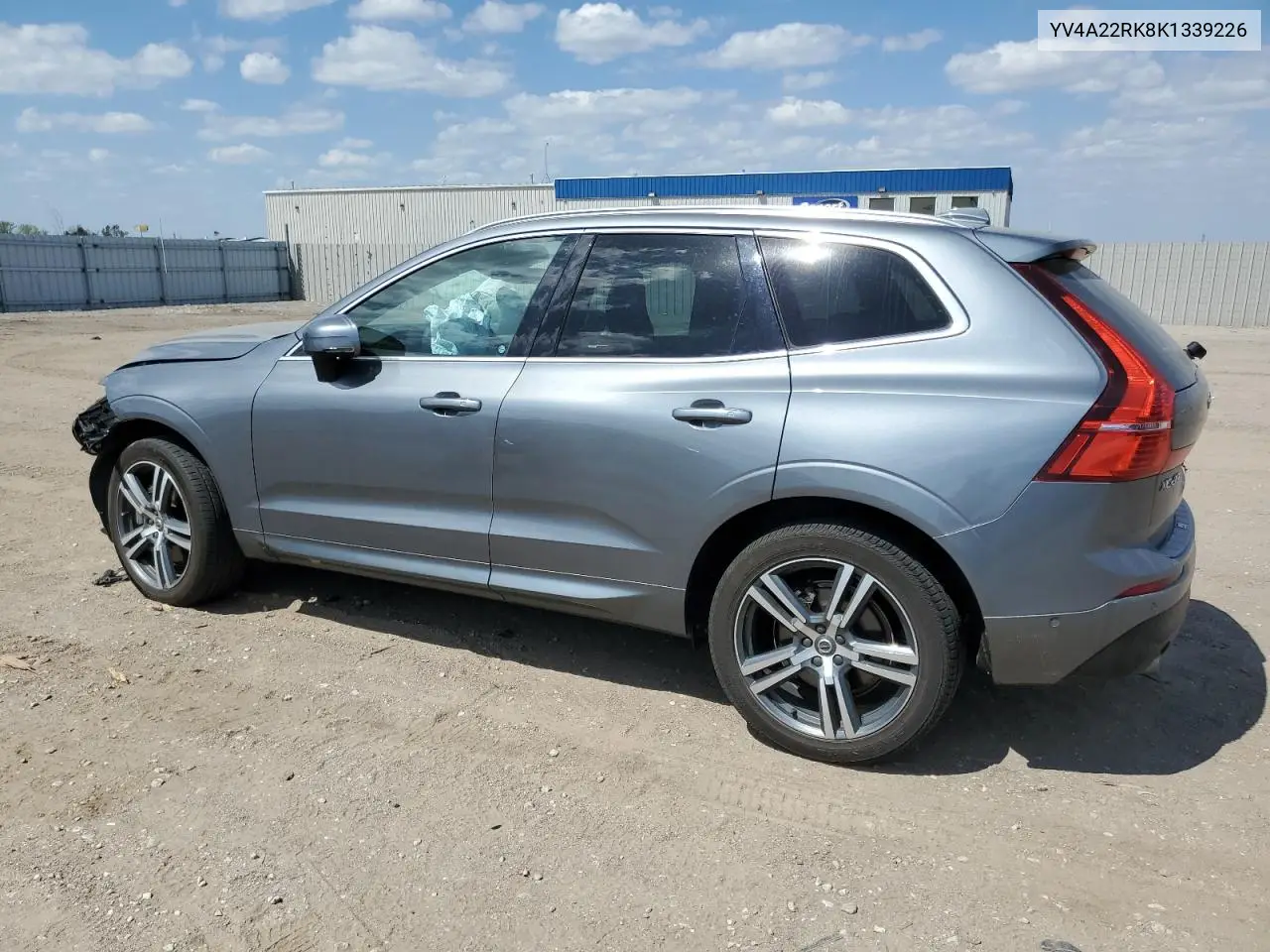 2019 Volvo Xc60 T6 VIN: YV4A22RK8K1339226 Lot: 57122185