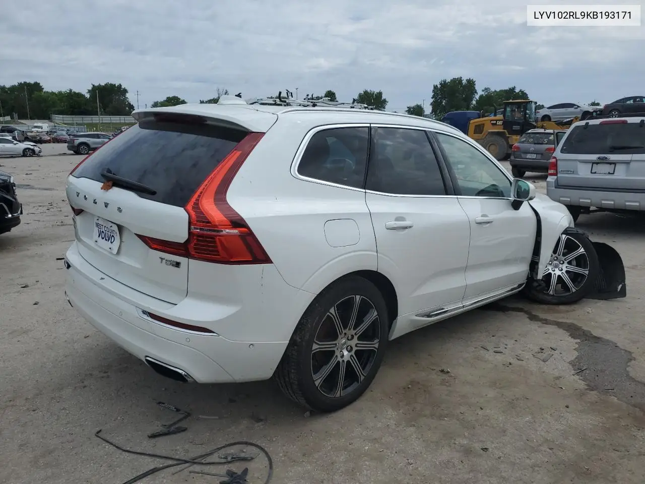 2019 Volvo Xc60 T5 Inscription VIN: LYV102RL9KB193171 Lot: 62114695