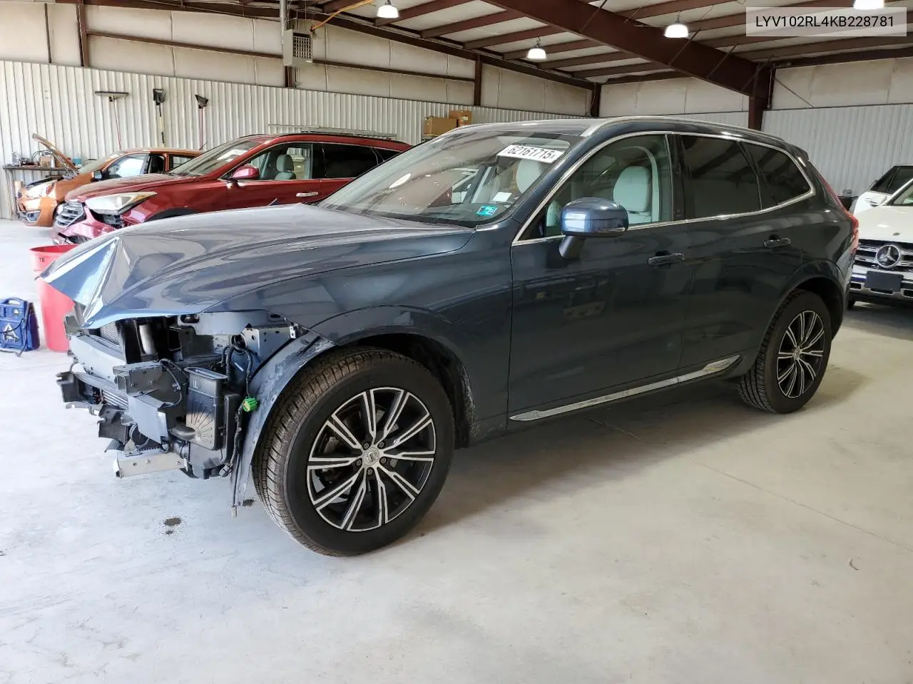 2019 Volvo Xc60 T5 Inscription VIN: LYV102RL4KB228781 Lot: 62161715