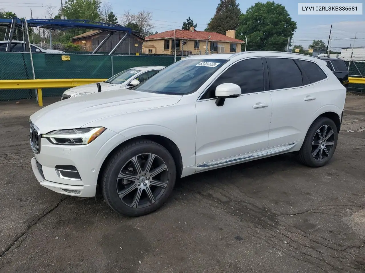 2019 Volvo Xc60 T5 Inscription VIN: LYV102RL3KB336681 Lot: 62331555