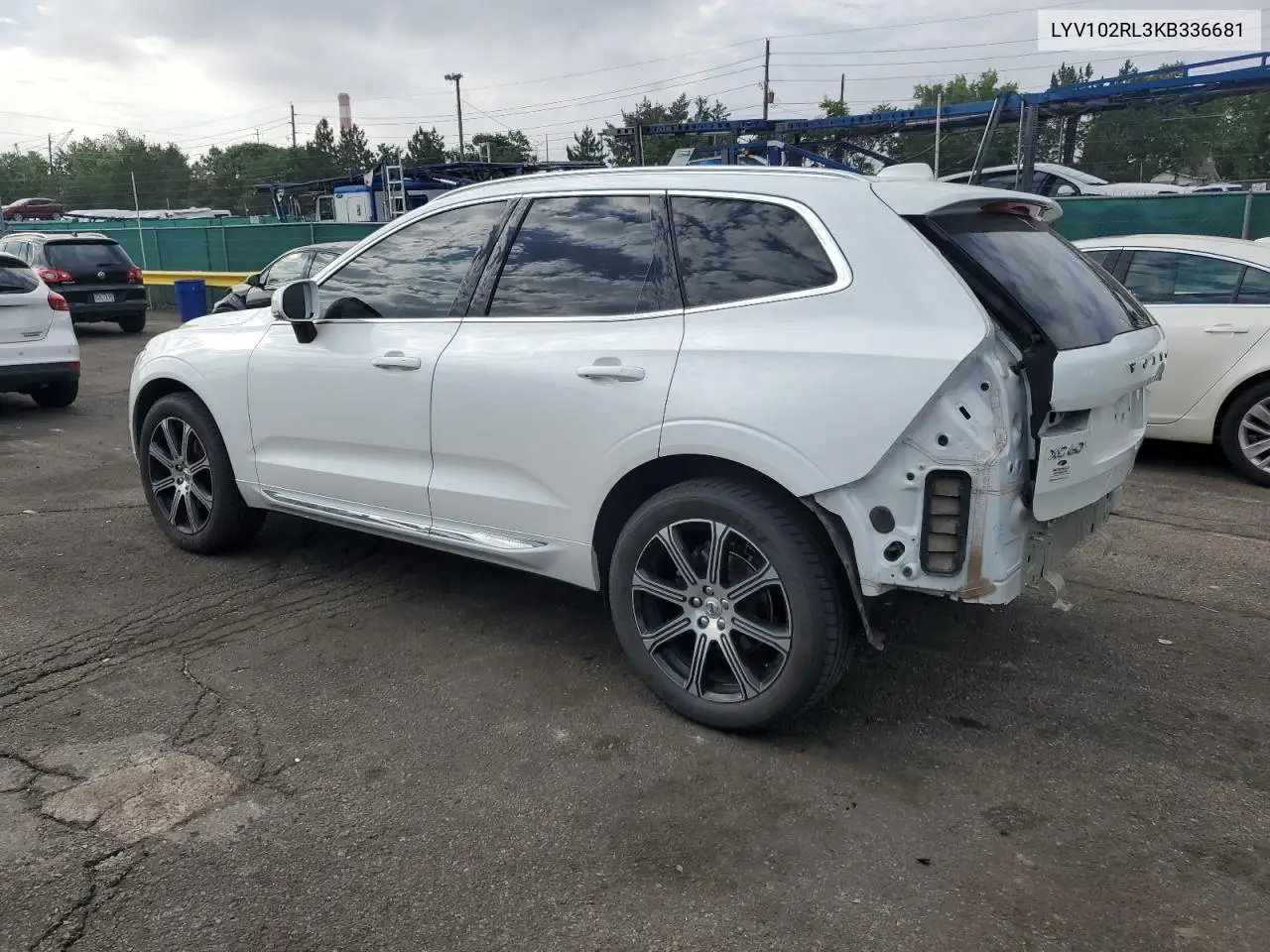 2019 Volvo Xc60 T5 Inscription VIN: LYV102RL3KB336681 Lot: 62331555