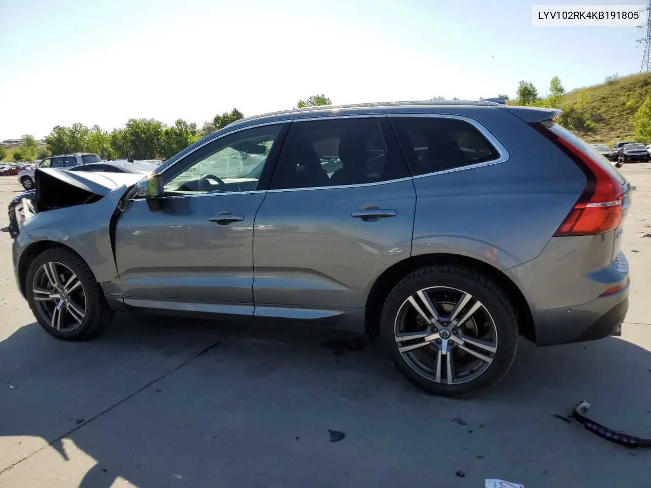 2019 Volvo Xc60 T5 VIN: LYV102RK4KB191805 Lot: 62419245