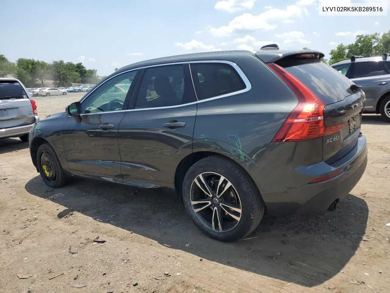 2019 Volvo Xc60 T5 VIN: LYV102RK5KB289516 Lot: 62600585