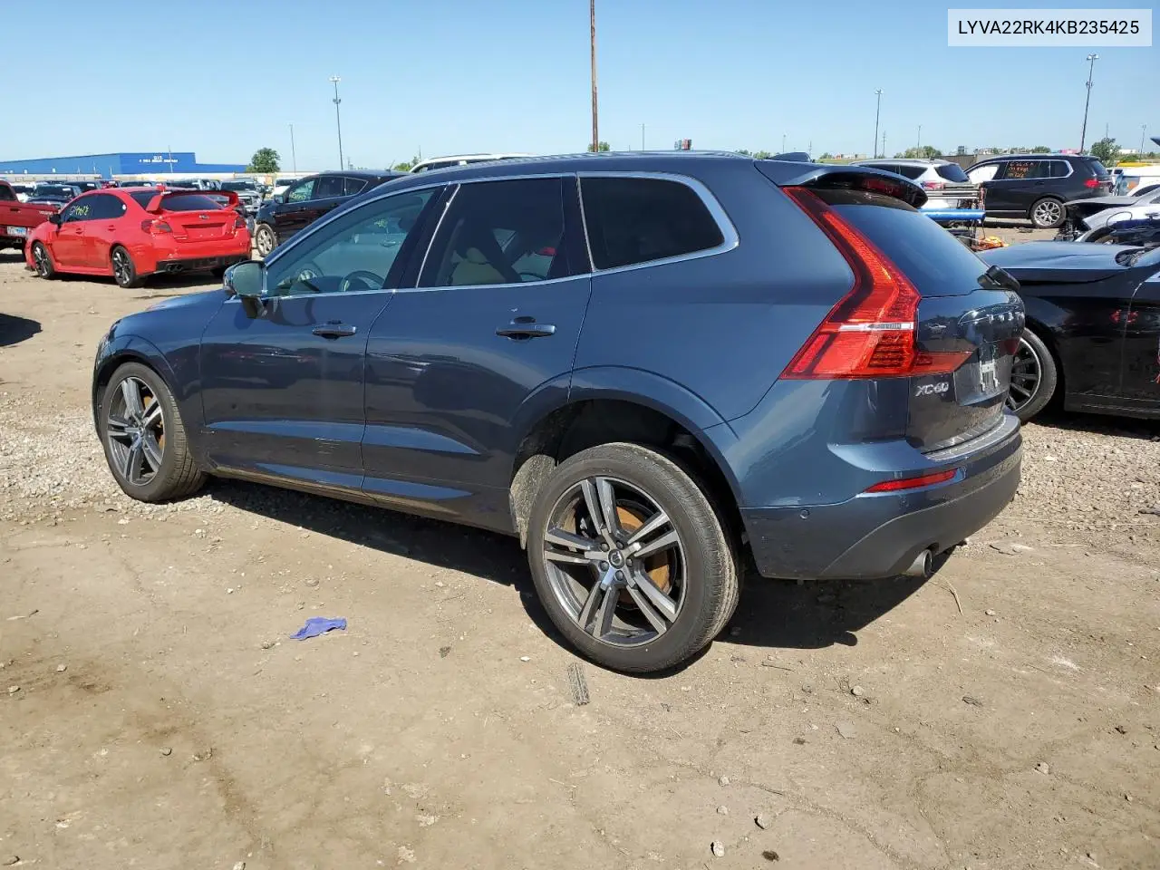 2019 Volvo Xc60 T6 Momentum VIN: LYVA22RK4KB235425 Lot: 62744055