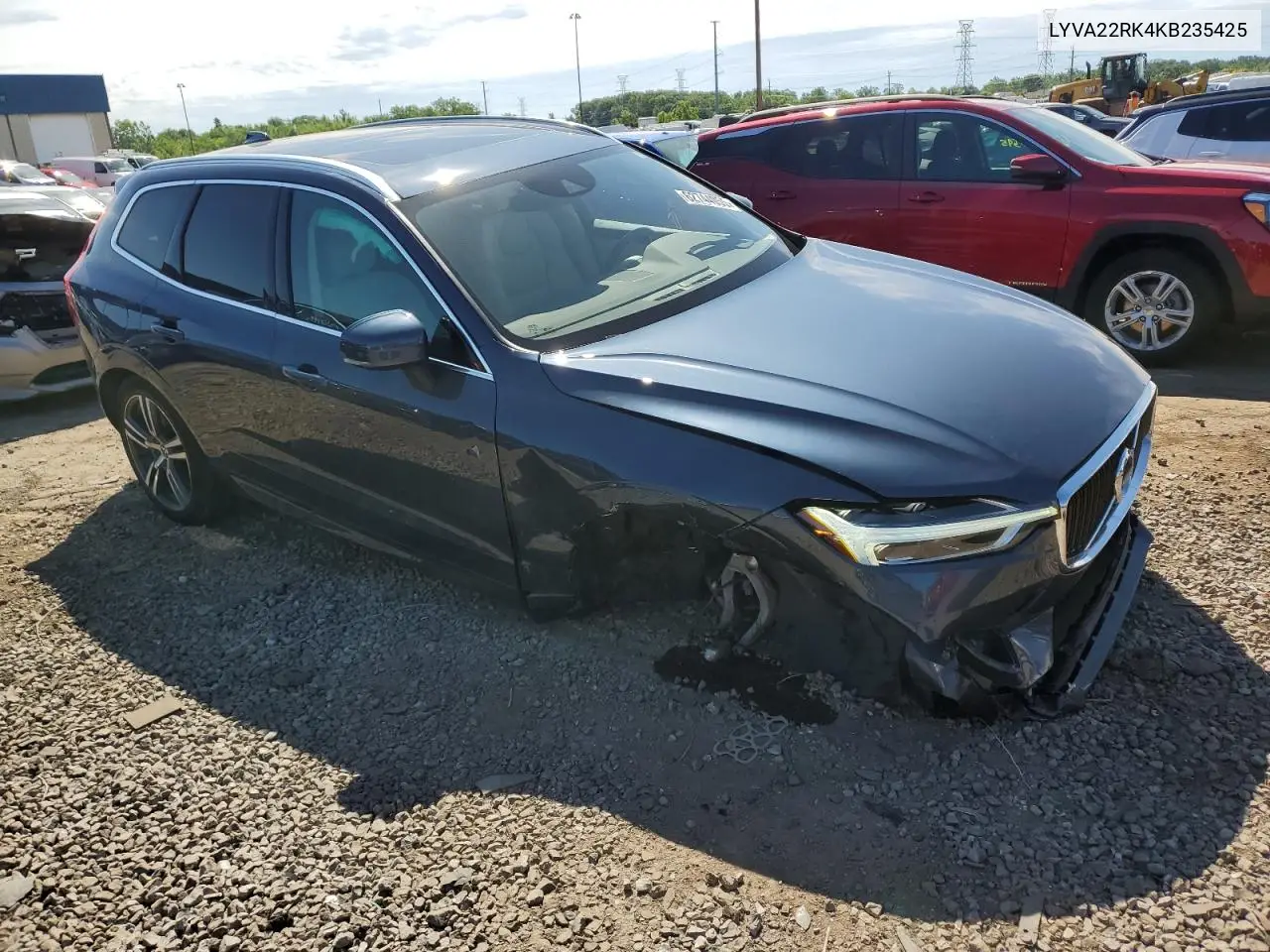 2019 Volvo Xc60 T6 Momentum VIN: LYVA22RK4KB235425 Lot: 62744055