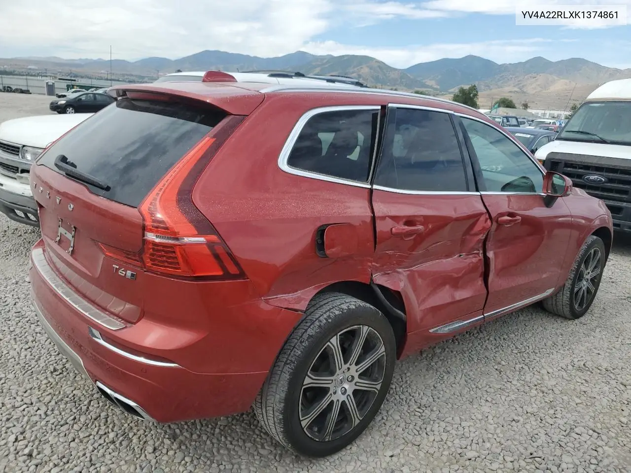 2019 Volvo Xc60 T6 Inscription VIN: YV4A22RLXK1374861 Lot: 62868245