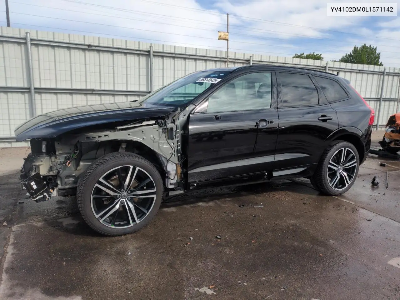 2020 Volvo Xc60 T5 R-Design VIN: YV4102DM0L1571142 Lot: 56313545