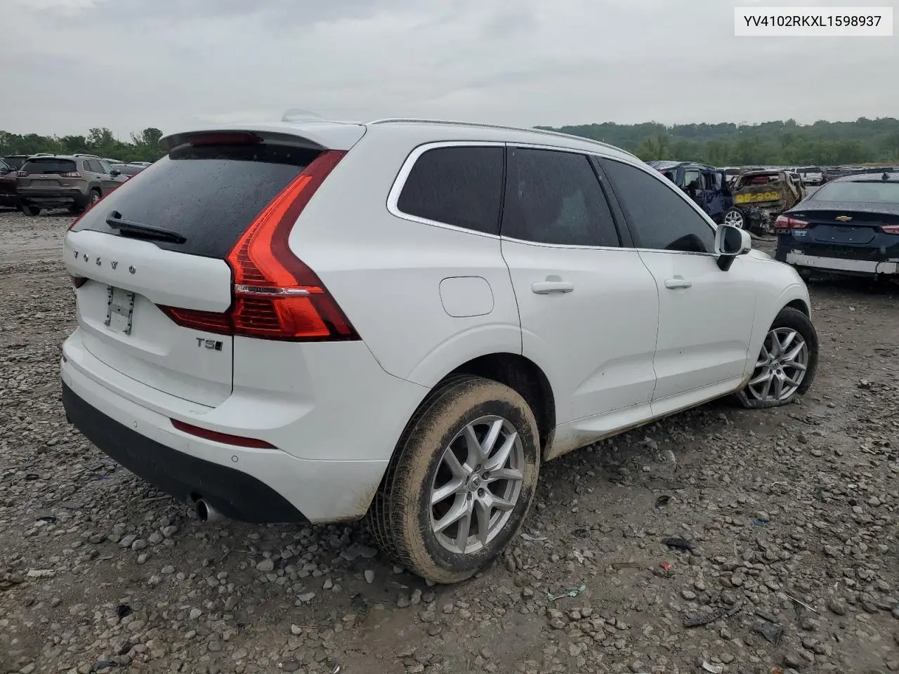 2020 Volvo Xc60 T5 Momentum VIN: YV4102RKXL1598937 Lot: 56326735
