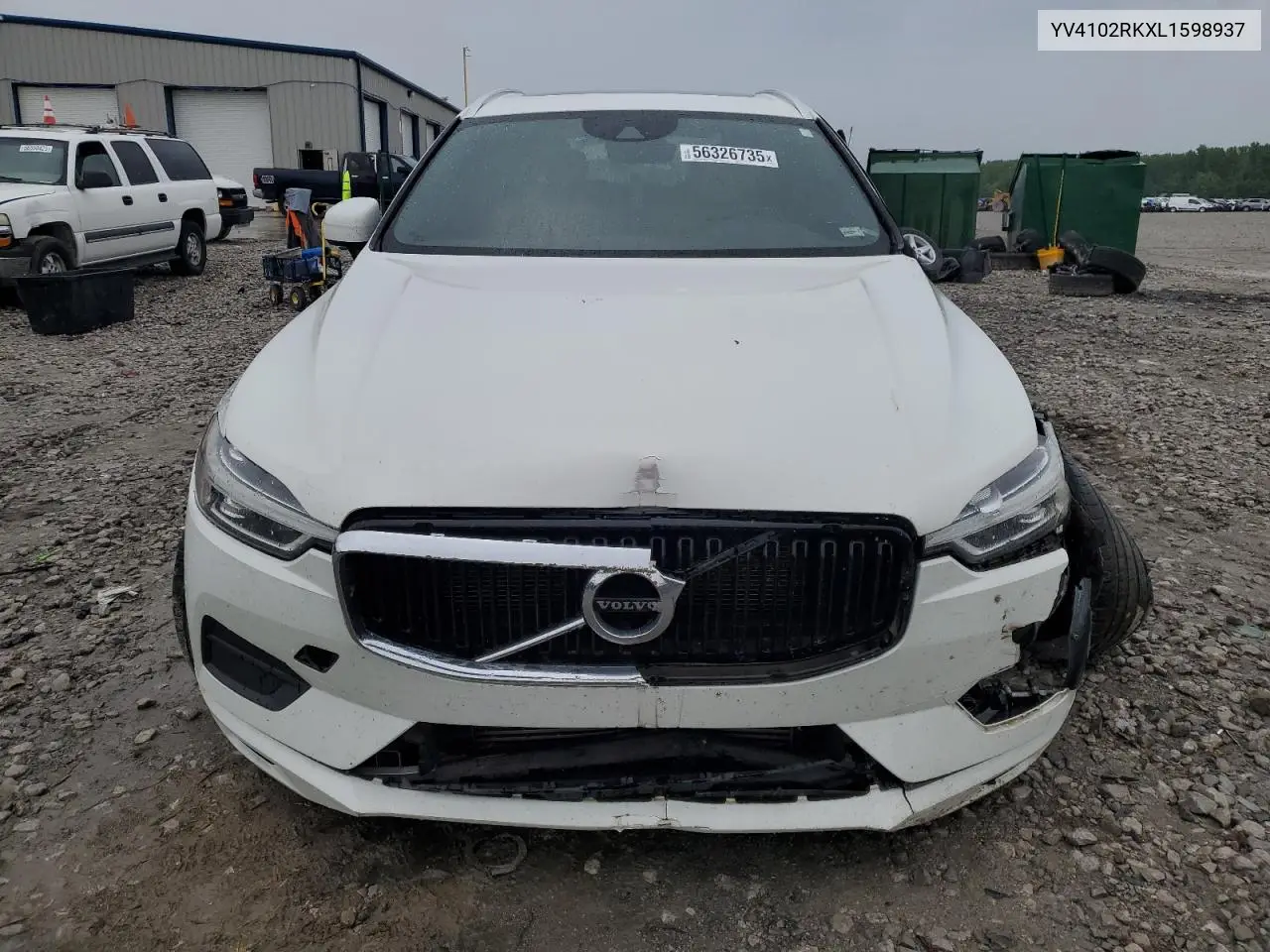 2020 Volvo Xc60 T5 Momentum VIN: YV4102RKXL1598937 Lot: 56326735