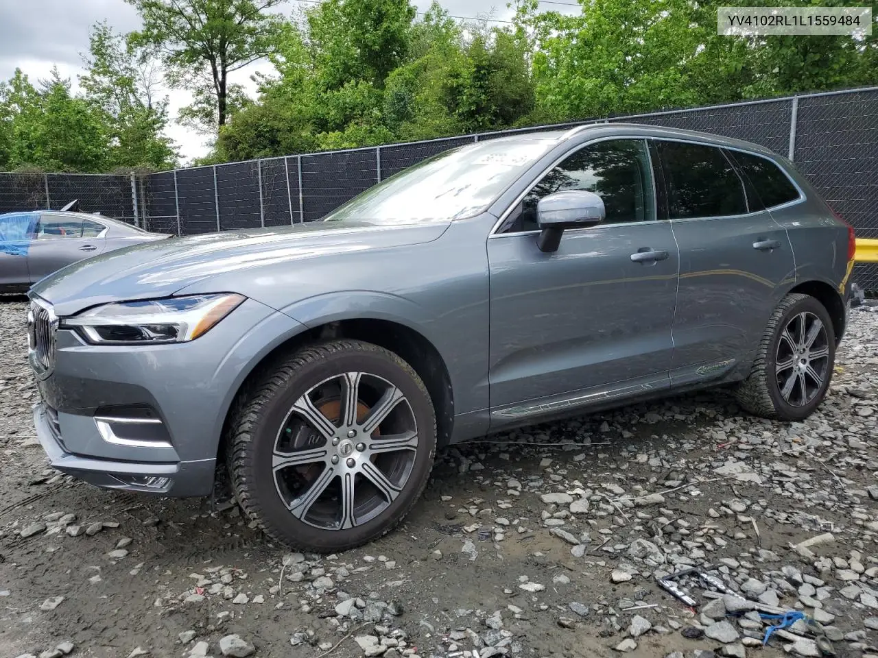 2020 Volvo Xc60 T5 Inscription VIN: YV4102RL1L1559484 Lot: 56732745