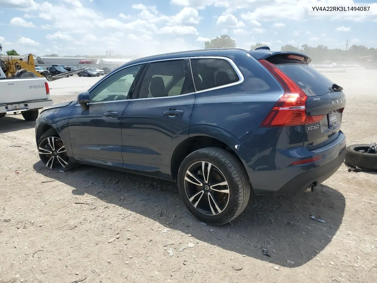 2020 Volvo Xc60 T6 Momentum VIN: YV4A22RK3L1494087 Lot: 61652465