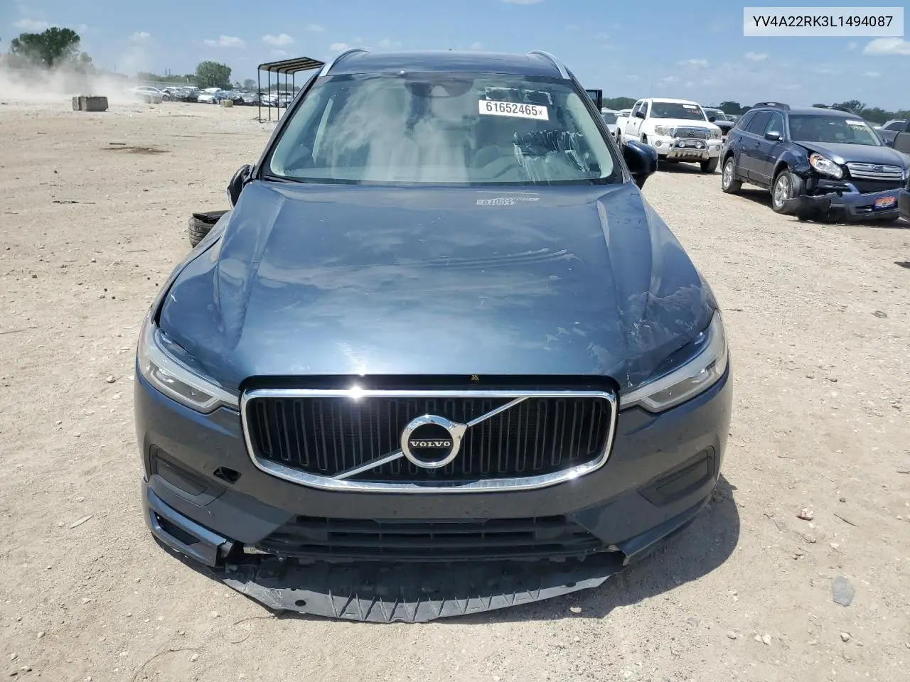 2020 Volvo Xc60 T6 Momentum VIN: YV4A22RK3L1494087 Lot: 61652465