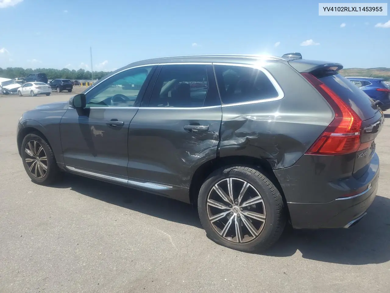 2020 Volvo Xc60 T5 Inscription VIN: YV4102RLXL1453955 Lot: 62158305