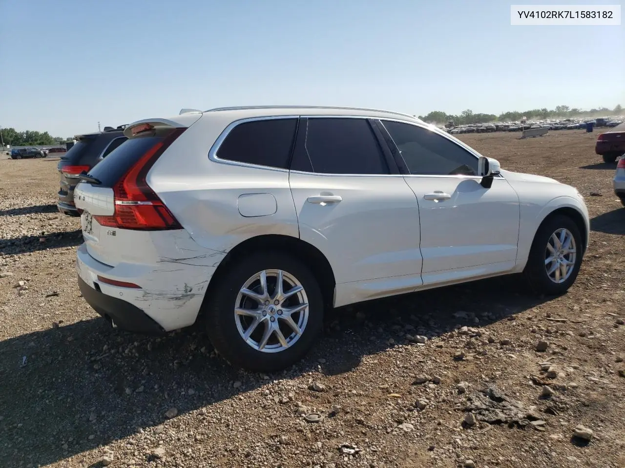 2020 Volvo Xc60 T5 Momentum VIN: YV4102RK7L1583182 Lot: 63507035