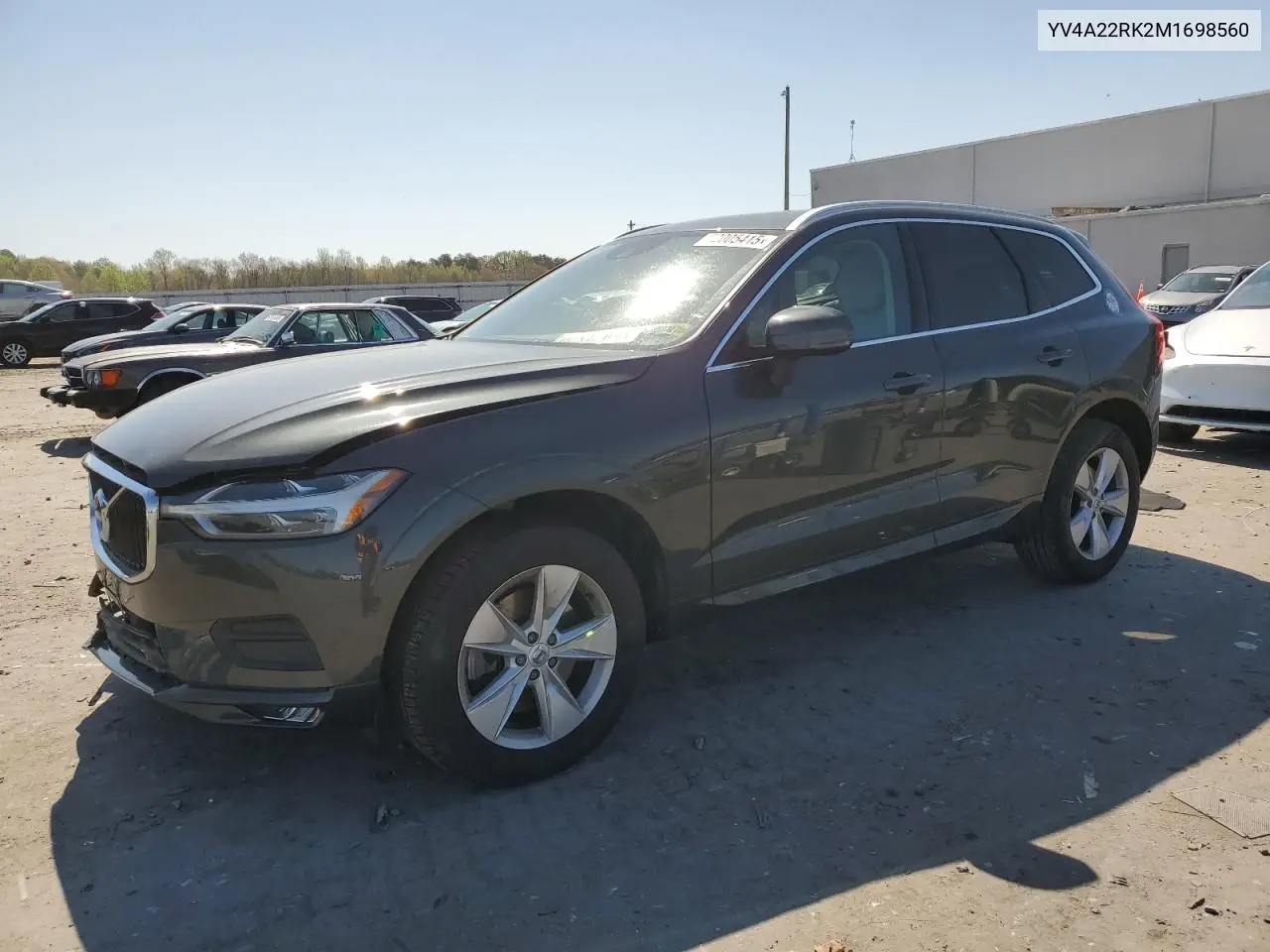 2021 Volvo Xc60 T6 Momentum VIN: YV4A22RK2M1698560 Lot: 52005415