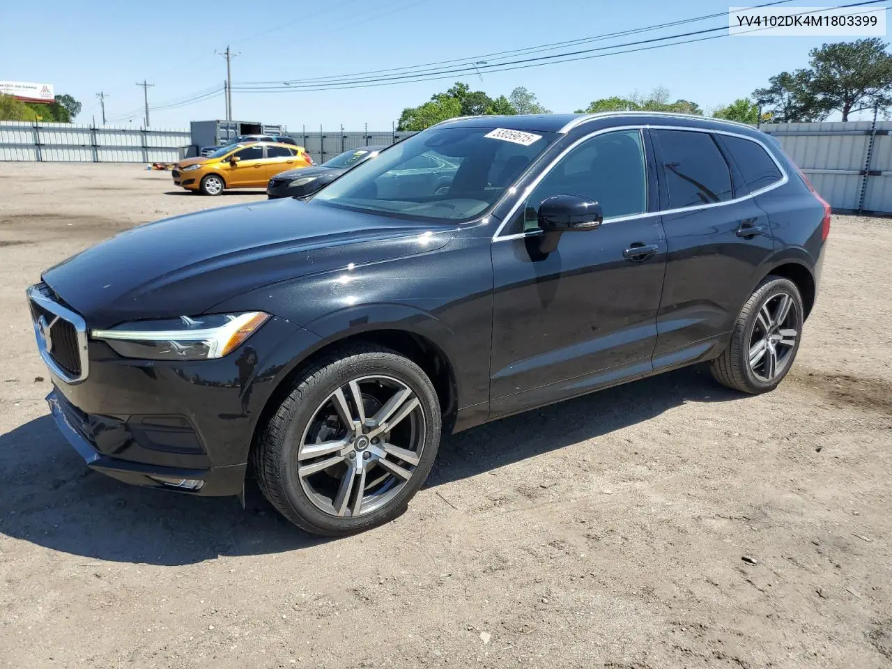 2021 Volvo Xc60 T5 Momentum VIN: YV4102DK4M1803399 Lot: 53059615