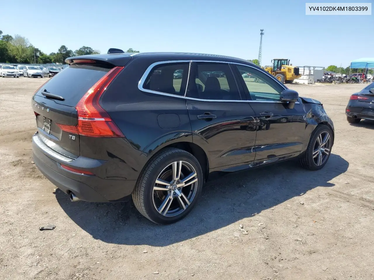 2021 Volvo Xc60 T5 Momentum VIN: YV4102DK4M1803399 Lot: 53059615