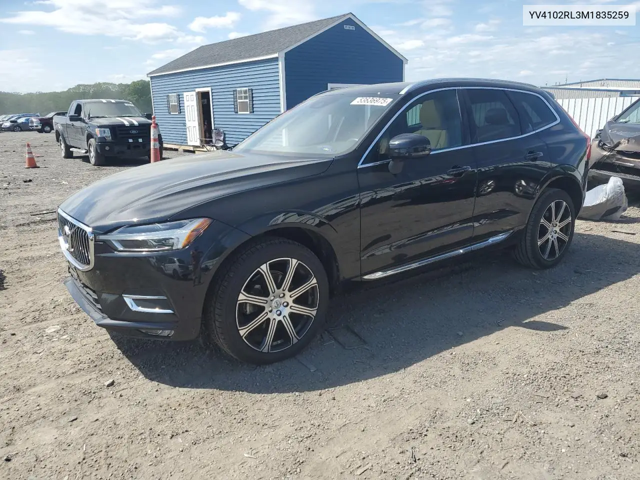 2021 Volvo Xc60 T5 Inscription VIN: YV4102RL3M1835259 Lot: 53636975