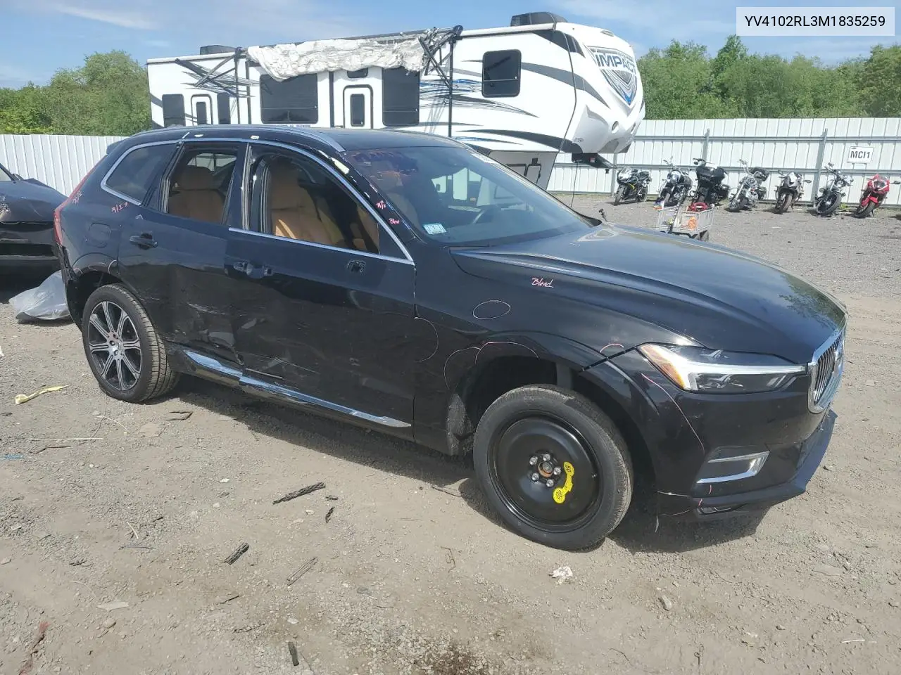 2021 Volvo Xc60 T5 Inscription VIN: YV4102RL3M1835259 Lot: 53636975