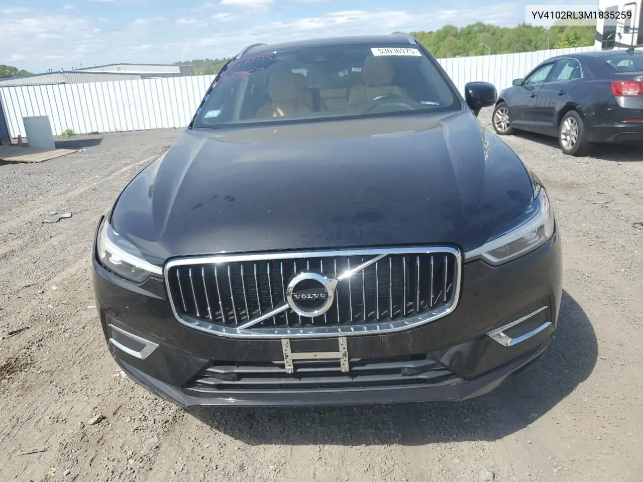2021 Volvo Xc60 T5 Inscription VIN: YV4102RL3M1835259 Lot: 53636975