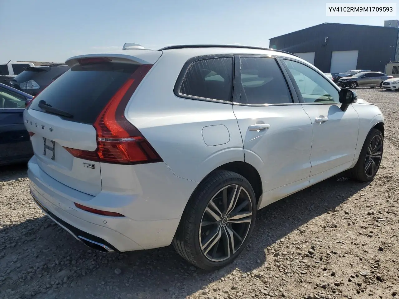 2021 Volvo Xc60 T5 R-Design VIN: YV4102RM9M1709593 Lot: 60031855