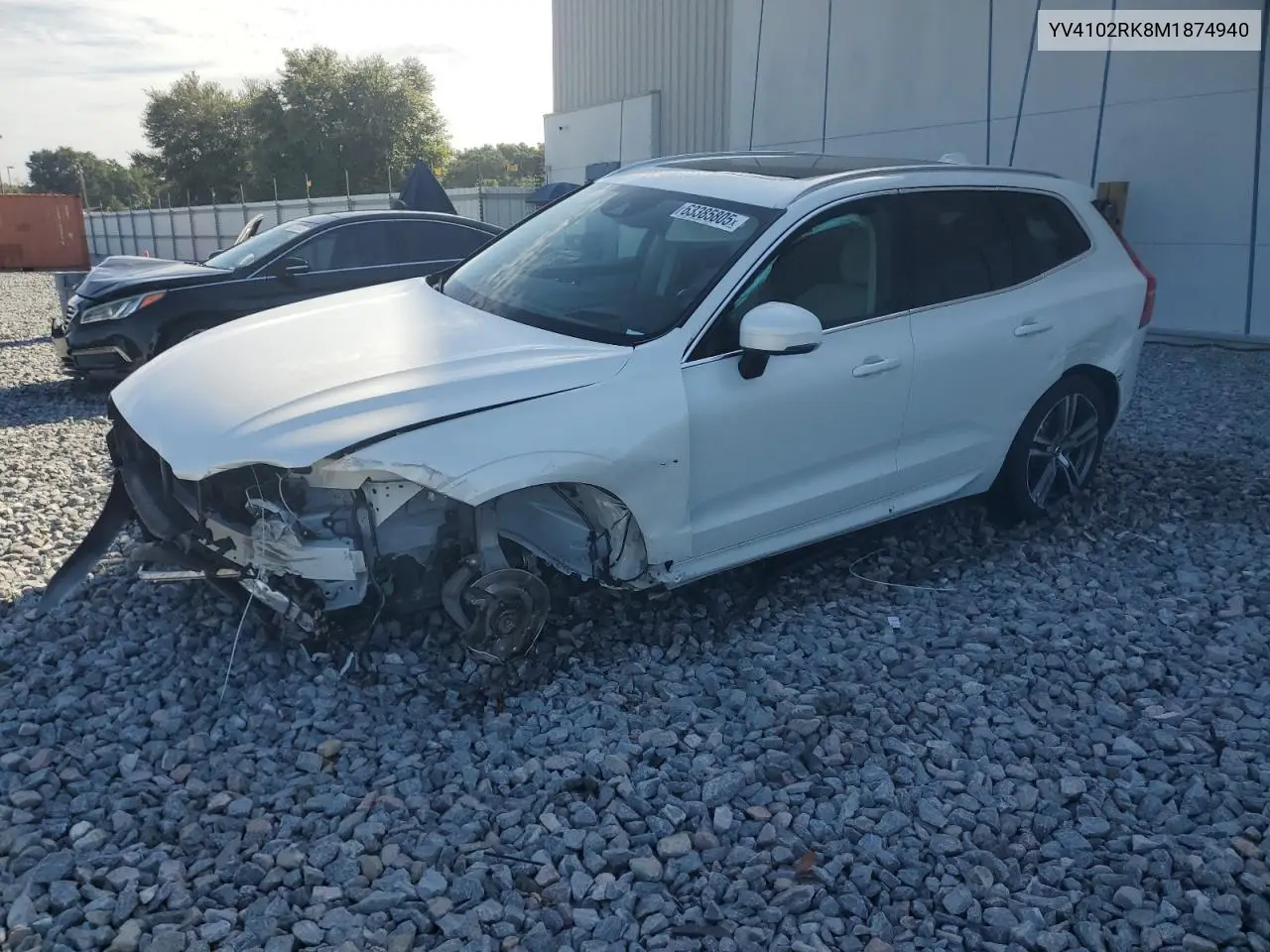 2021 Volvo Xc60 T5 Momentum VIN: YV4102RK8M1874940 Lot: 63385805