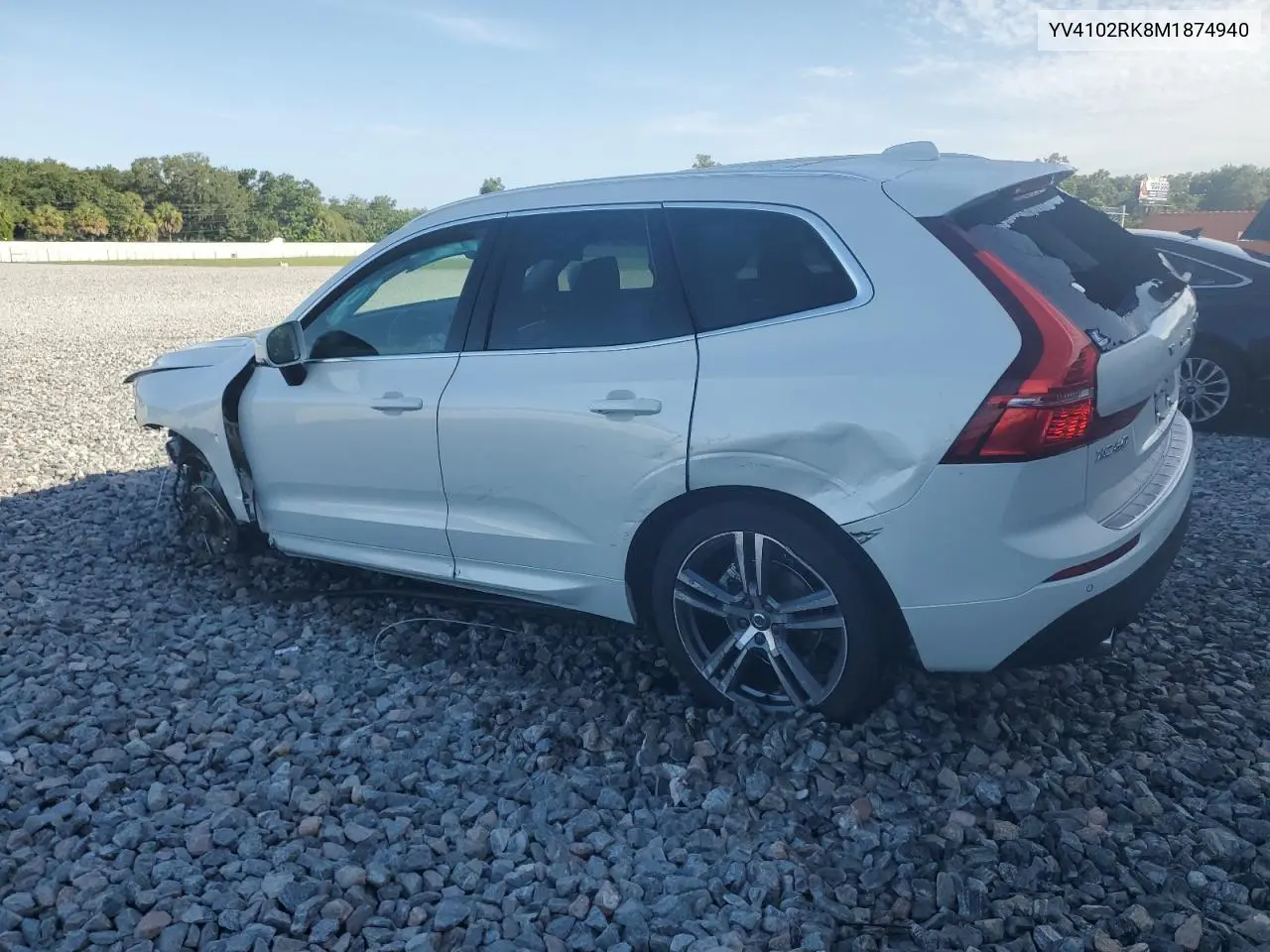 2021 Volvo Xc60 T5 Momentum VIN: YV4102RK8M1874940 Lot: 63385805